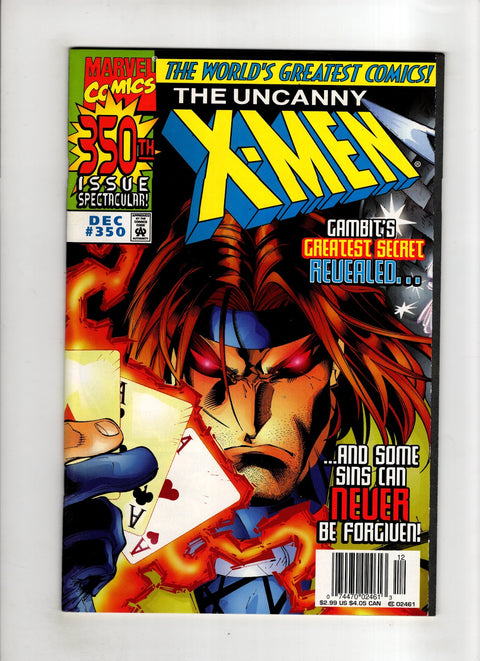Uncanny X-Men, Vol. 1 #350 (1997) Newsstand Edition  Newsstand Edition  Buy & Sell Comics Online Comic Shop Toronto Canada