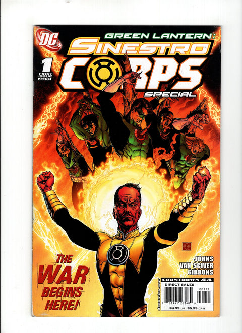 Green Lantern Sinestro Corps Special #1 (Cvr A) (2007) Ethan Van Sciver  A Ethan Van Sciver  Buy & Sell Comics Online Comic Shop Toronto Canada