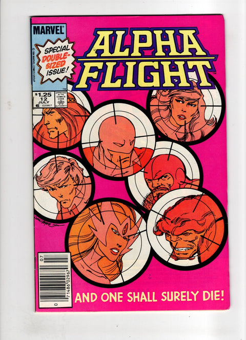 Alpha Flight, Vol. 1 #12 (1984) Canadian Price Variant   Canadian Price Variant  Buy & Sell Comics Online Comic Shop Toronto Canada