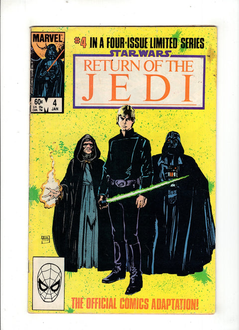 Star Wars: Return of the Jedi (Marvel) #4 (Cvr A) (1984)   A   Buy & Sell Comics Online Comic Shop Toronto Canada