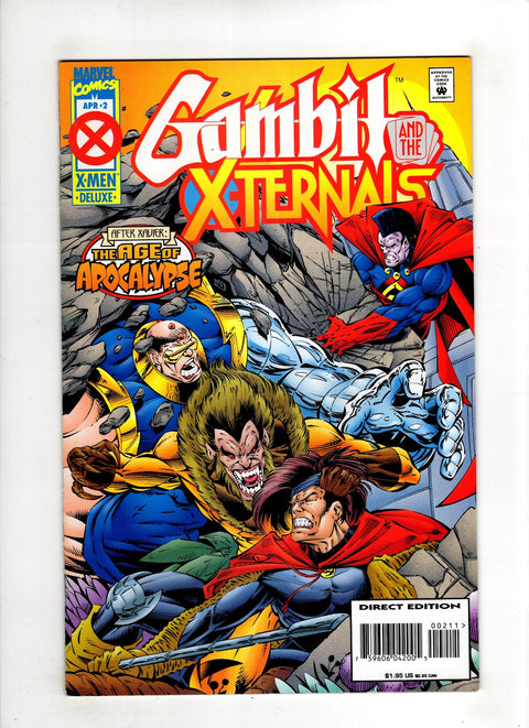 Gambit and the X-Ternals #2 (Cvr A) (1995)  A   Buy & Sell Comics Online Comic Shop Toronto Canada