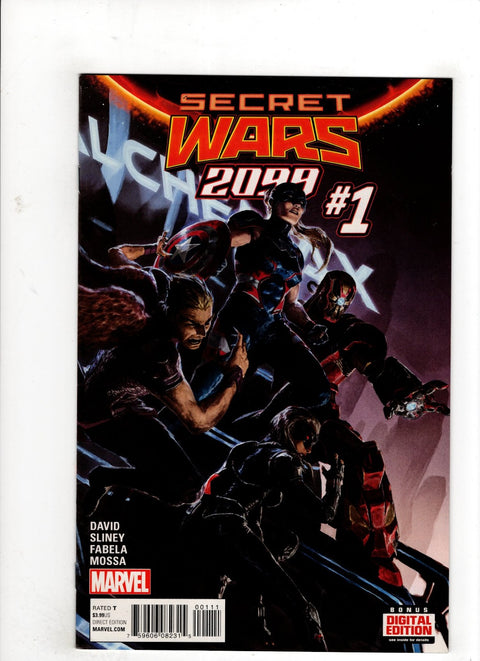 Secret Wars 2099 #1 (Cvr A) (2015) Dave Rapoza  A Dave Rapoza  Buy & Sell Comics Online Comic Shop Toronto Canada