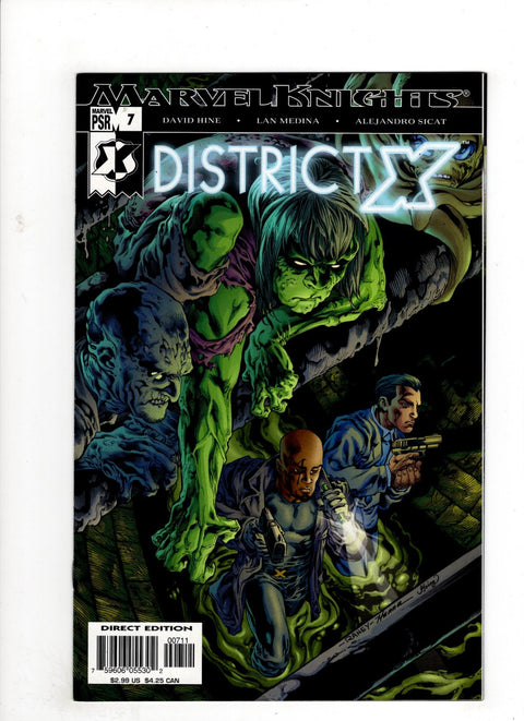 District X #7 (2004)      Buy & Sell Comics Online Comic Shop Toronto Canada