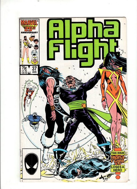 Alpha Flight, Vol. 1 #37 (Cvr A) (1986)   A   Buy & Sell Comics Online Comic Shop Toronto Canada