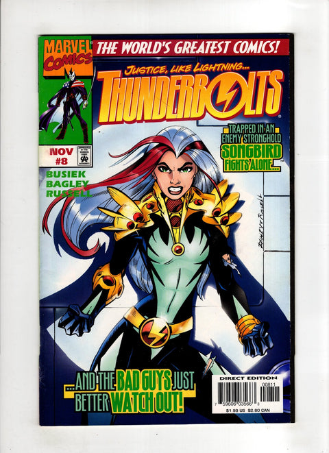 Thunderbolts, Vol. 1 #8 (1997) Mark Bagley  Mark Bagley  Buy & Sell Comics Online Comic Shop Toronto Canada