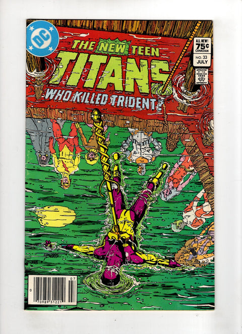 The New Teen Titans, Vol. 1 #33 (1983) Canadian Price Variant  Canadian Price Variant  Buy & Sell Comics Online Comic Shop Toronto Canada