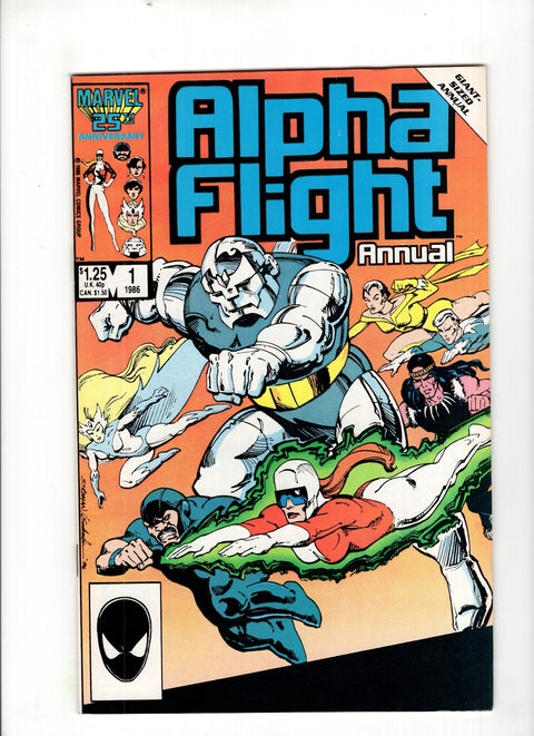 Alpha Flight, Vol. 1 Annual #1 (Cvr A) (1986)   A   Buy & Sell Comics Online Comic Shop Toronto Canada