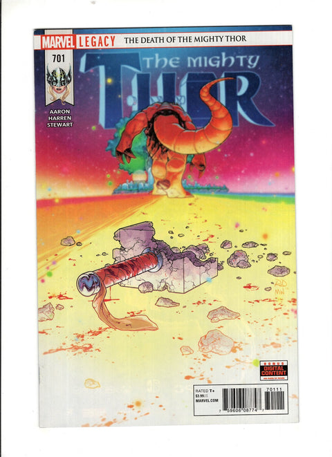 The Mighty Thor, Vol. 2 #701 (Cvr A) (2017) Russell Dauterman  A Russell Dauterman  Buy & Sell Comics Online Comic Shop Toronto Canada