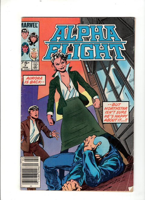 Alpha Flight, Vol. 1 #7 (Cvr C) (1984) Canadian Price Variant  C Canadian Price Variant  Buy & Sell Comics Online Comic Shop Toronto Canada