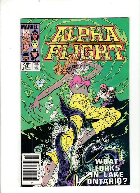 Alpha Flight, Vol. 1 #14 (Cvr C) (1984) Canadian Price Variant  C Canadian Price Variant  Buy & Sell Comics Online Comic Shop Toronto Canada