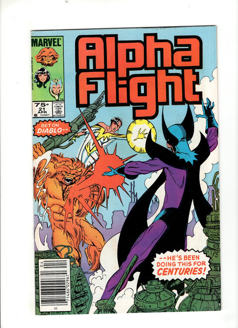 Alpha Flight, Vol. 1 #21 (Cvr C) (1985) Canadian Price Variant  C Canadian Price Variant  Buy & Sell Comics Online Comic Shop Toronto Canada