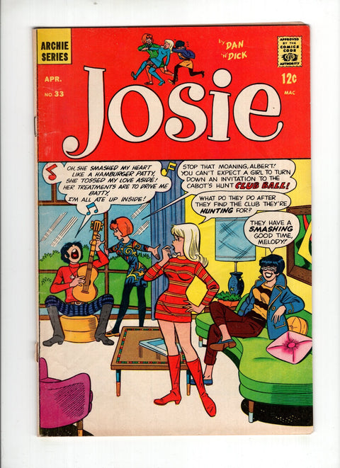 Josie #33 (1968)      Buy & Sell Comics Online Comic Shop Toronto Canada