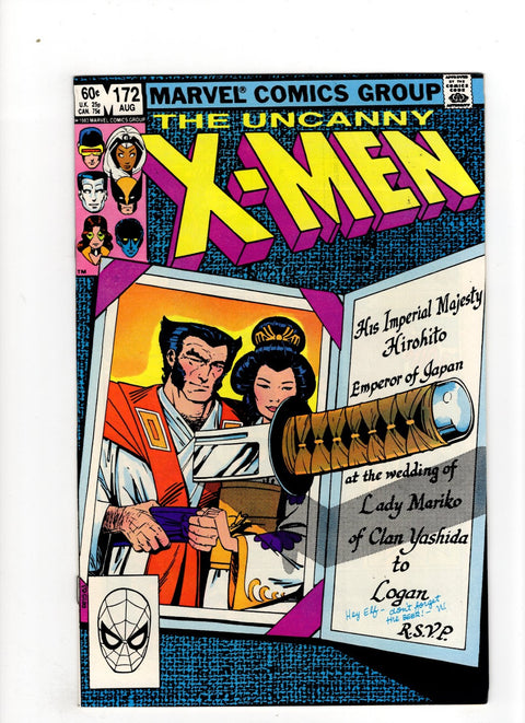 Uncanny X-Men, Vol. 1 #172 (1983)      Buy & Sell Comics Online Comic Shop Toronto Canada