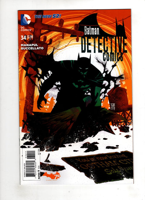 Detective Comics, Vol. 2 #34 (Cvr A) (2014) Francis Manapul A Francis Manapul  Buy & Sell Comics Online Comic Shop Toronto Canada