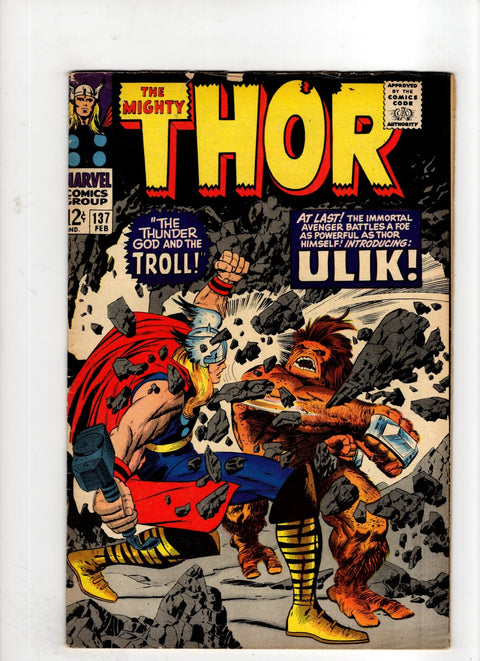 Thor, Vol. 1 #137 (1966) 1st app. Ulik, 2nd app. Sif     Buy & Sell Comics Online Comic Shop Toronto Canada