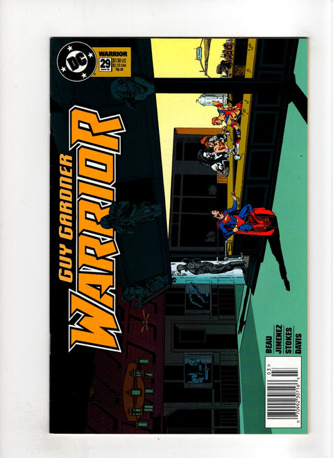Guy Gardner: Warrior #29 (Cvr B) (1995) Newsstand Edition B Newsstand Edition  Buy & Sell Comics Online Comic Shop Toronto Canada
