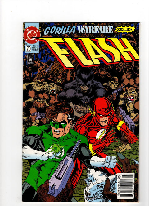 Flash, Vol. 2 #70 (1992) Newsstand Edition   Newsstand Edition  Buy & Sell Comics Online Comic Shop Toronto Canada