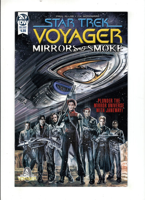 Star Trek Voyager:  Mirrors and Smoke #1 (Cvr A) (2019) J. K. Woodward  A J. K. Woodward  Buy & Sell Comics Online Comic Shop Toronto Canada