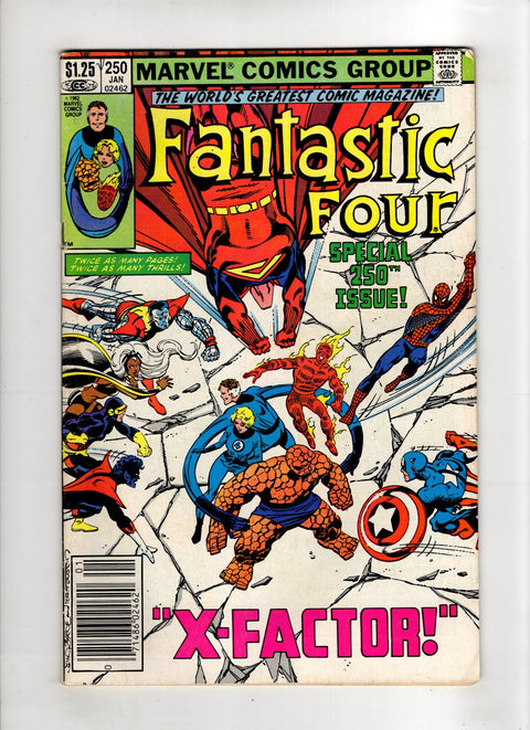 Fantastic Four, Vol. 1 #250 (1982) Canadian Price Variant  Canadian Price Variant  Buy & Sell Comics Online Comic Shop Toronto Canada