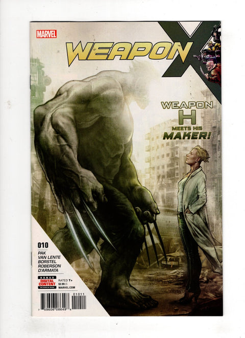 Weapon X, Vol. 3 #10 (2017)      Buy & Sell Comics Online Comic Shop Toronto Canada
