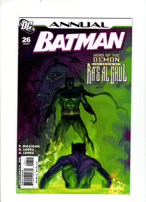 Batman, Vol. 1 Annual #26 (2007)      Buy & Sell Comics Online Comic Shop Toronto Canada