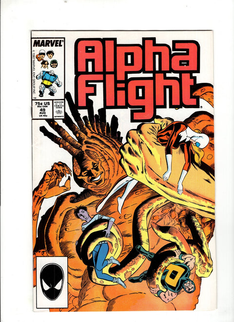 Alpha Flight, Vol. 1 #49 (Cvr A) (1987)   A   Buy & Sell Comics Online Comic Shop Toronto Canada