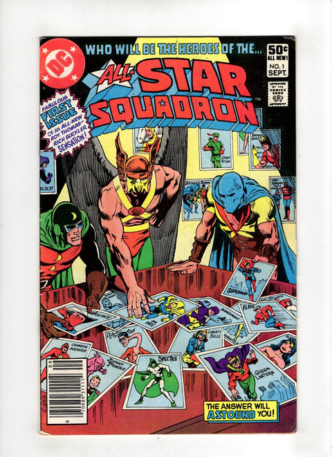 All-Star Squadron #1 (1981) Newsstand Edition  Newsstand Edition  Buy & Sell Comics Online Comic Shop Toronto Canada
