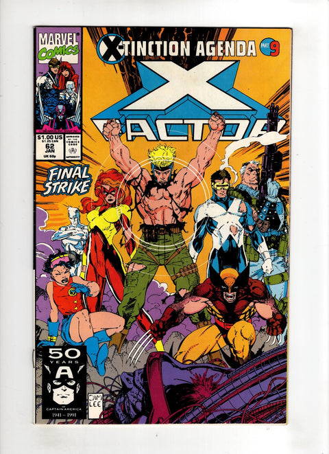 X-Factor, Vol. 1 #62 (1990)     Buy & Sell Comics Online Comic Shop Toronto Canada