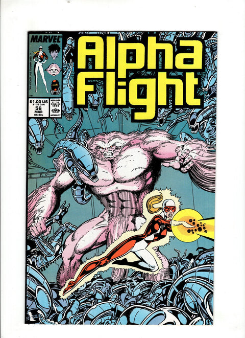 Alpha Flight, Vol. 1 #56 (1987) Jim Lee   Jim Lee  Buy & Sell Comics Online Comic Shop Toronto Canada