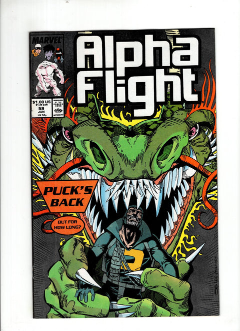 Alpha Flight, Vol. 1 #59 (Cvr A) (1988)   A   Buy & Sell Comics Online Comic Shop Toronto Canada