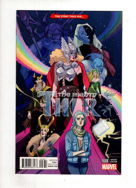 The Mighty Thor, Vol. 2 #8 (Cvr C) (2016) Marguerite Sauvage Story Thus Far Variant C Marguerite Sauvage Story Thus Far Variant  Buy & Sell Comics Online Comic Shop Toronto Canada