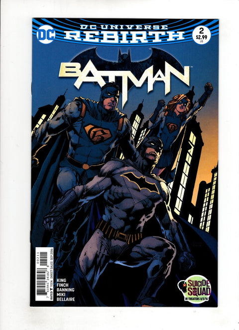 Batman, Vol. 3 #2 (Cvr A) (2016) David Finch A David Finch  Buy & Sell Comics Online Comic Shop Toronto Canada