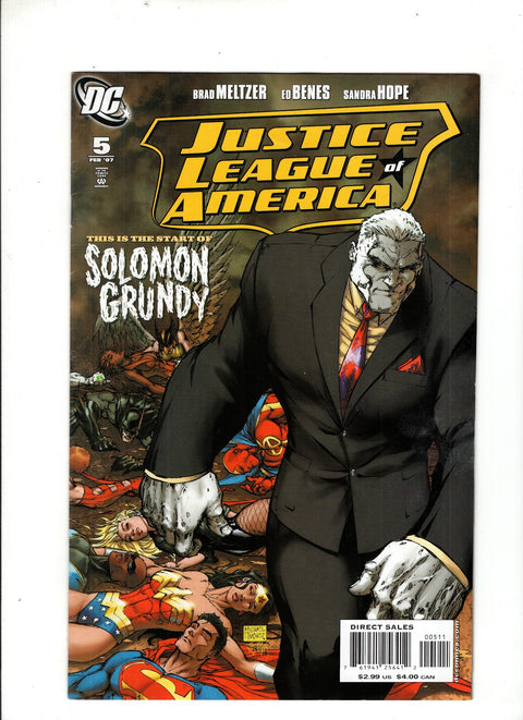 Justice League of America, Vol. 2 #5 (Cvr A) (2007) Michael Turner & Peter Steigerwald Variant  A Michael Turner & Peter Steigerwald Variant  Buy & Sell Comics Online Comic Shop Toronto Canada