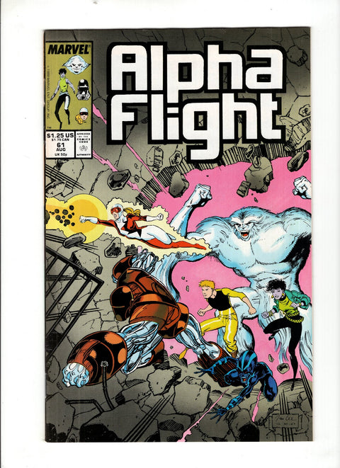 Alpha Flight, Vol. 1 #61 (Cvr A) (1988)   A   Buy & Sell Comics Online Comic Shop Toronto Canada