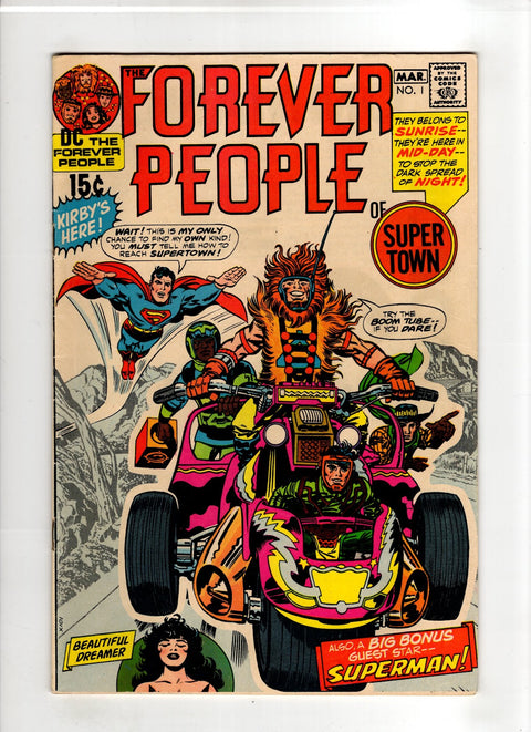 Forever People, Vol. 1 #1 (1971)     Buy & Sell Comics Online Comic Shop Toronto Canada