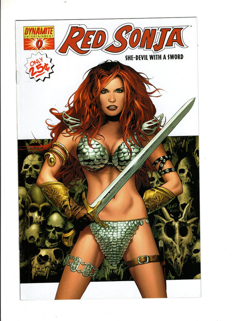 Red Sonja, Vol. 1 (Dynamite Entertainment) #0 (Cvr B) (2005) White Edition  B White Edition  Buy & Sell Comics Online Comic Shop Toronto Canada