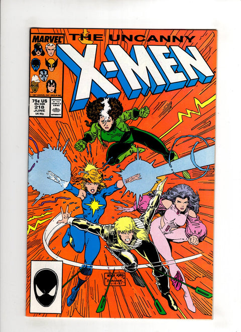 Uncanny X-Men, Vol. 1 #218 (1987)     Buy & Sell Comics Online Comic Shop Toronto Canada
