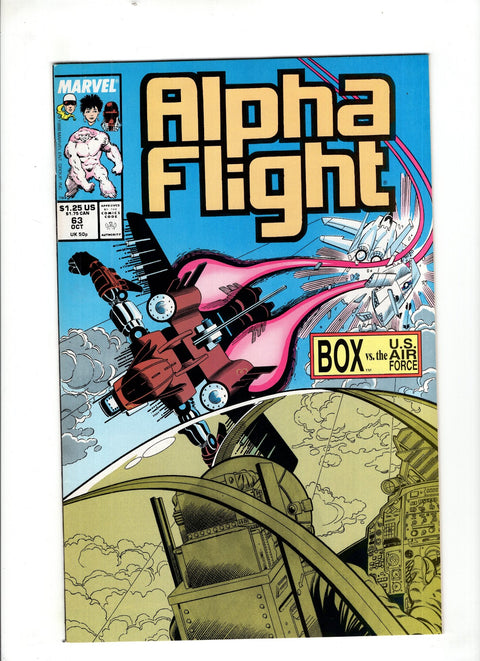 Alpha Flight, Vol. 1 #63 (Cvr A) (1988)   A   Buy & Sell Comics Online Comic Shop Toronto Canada