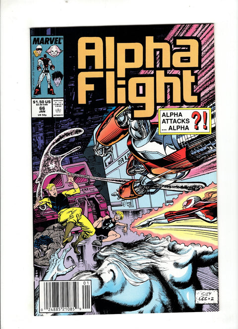 Alpha Flight, Vol. 1 #66 (Cvr A) (1989)   A   Buy & Sell Comics Online Comic Shop Toronto Canada