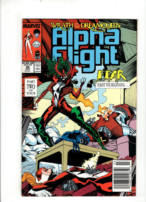 Alpha Flight, Vol. 1 #68 (Cvr A) (1989) Jim Lee  A Jim Lee  Buy & Sell Comics Online Comic Shop Toronto Canada