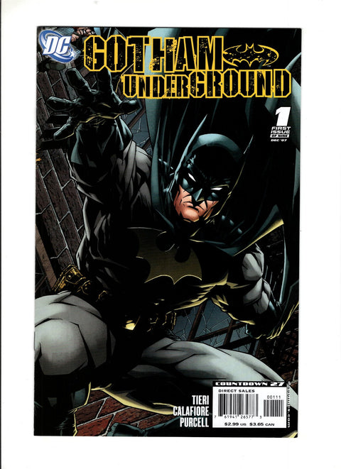 Gotham Underground #1 (2007)      Buy & Sell Comics Online Comic Shop Toronto Canada