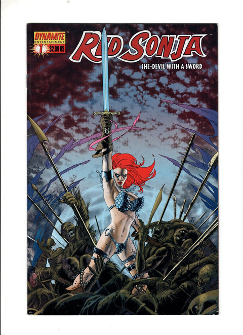 Red Sonja, Vol. 1 (Dynamite Entertainment) #1 (Cvr D) (2005) John Cassaday  D John Cassaday  Buy & Sell Comics Online Comic Shop Toronto Canada