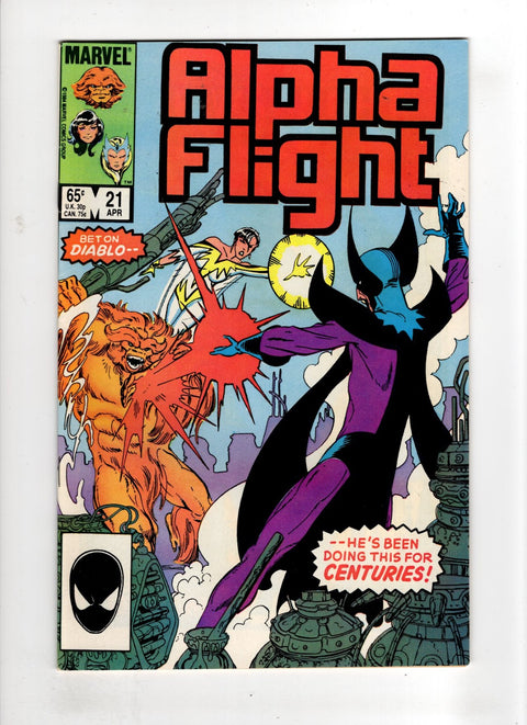 Alpha Flight, Vol. 1 #21 (1985)      Buy & Sell Comics Online Comic Shop Toronto Canada
