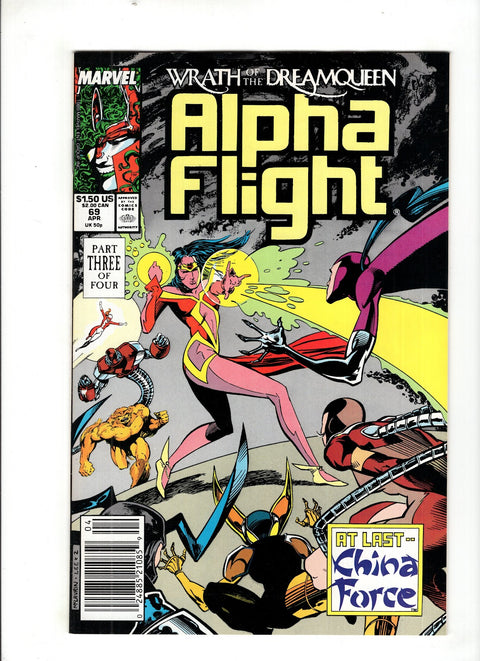 Alpha Flight, Vol. 1 #69 (Cvr A) (1989)   A   Buy & Sell Comics Online Comic Shop Toronto Canada