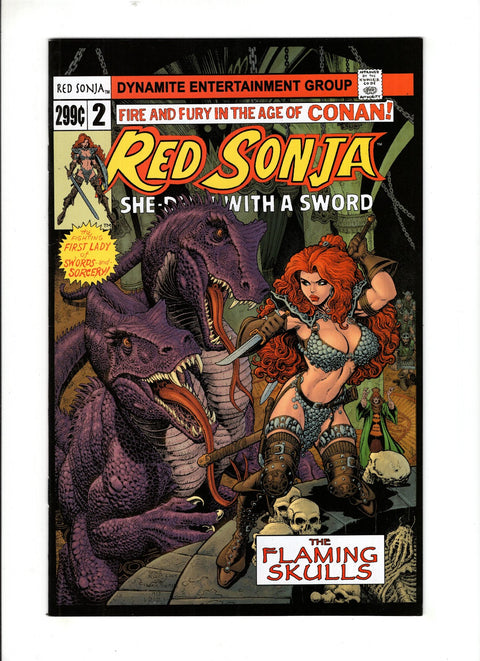 Red Sonja, Vol. 1 (Dynamite Entertainment) #2 (Cvr B) (2005) Art Adams  B Art Adams  Buy & Sell Comics Online Comic Shop Toronto Canada