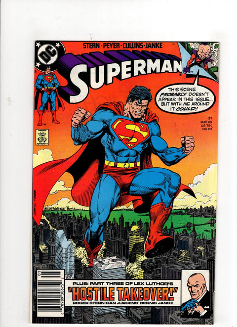 Superman, Vol. 2 #31 (1989) Newsstand Edition   Newsstand Edition  Buy & Sell Comics Online Comic Shop Toronto Canada