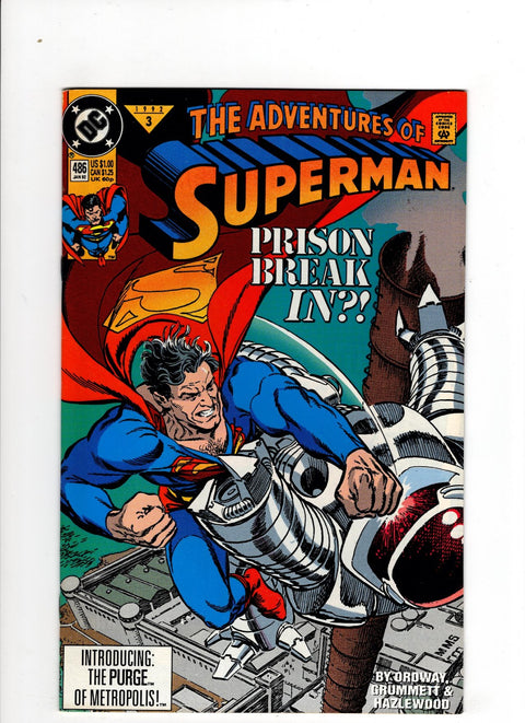 The Adventures of Superman, Vol. 1 #486 (1991)      Buy & Sell Comics Online Comic Shop Toronto Canada
