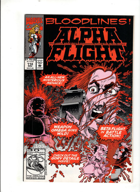 Alpha Flight, Vol. 1 #114 (Cvr A) (1992)   A   Buy & Sell Comics Online Comic Shop Toronto Canada