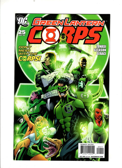 Green Lantern Corps, Vol. 1 #25 (2008) Patrick Gleason   Patrick Gleason  Buy & Sell Comics Online Comic Shop Toronto Canada