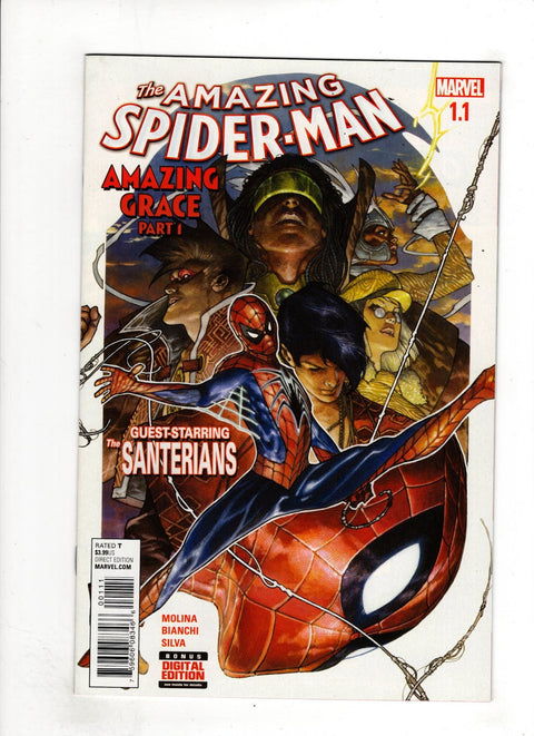 The Amazing Spider-Man, Vol. 4 #1 (Cvr .1A) (2015) Simone Bianchi .1A Simone Bianchi  Buy & Sell Comics Online Comic Shop Toronto Canada